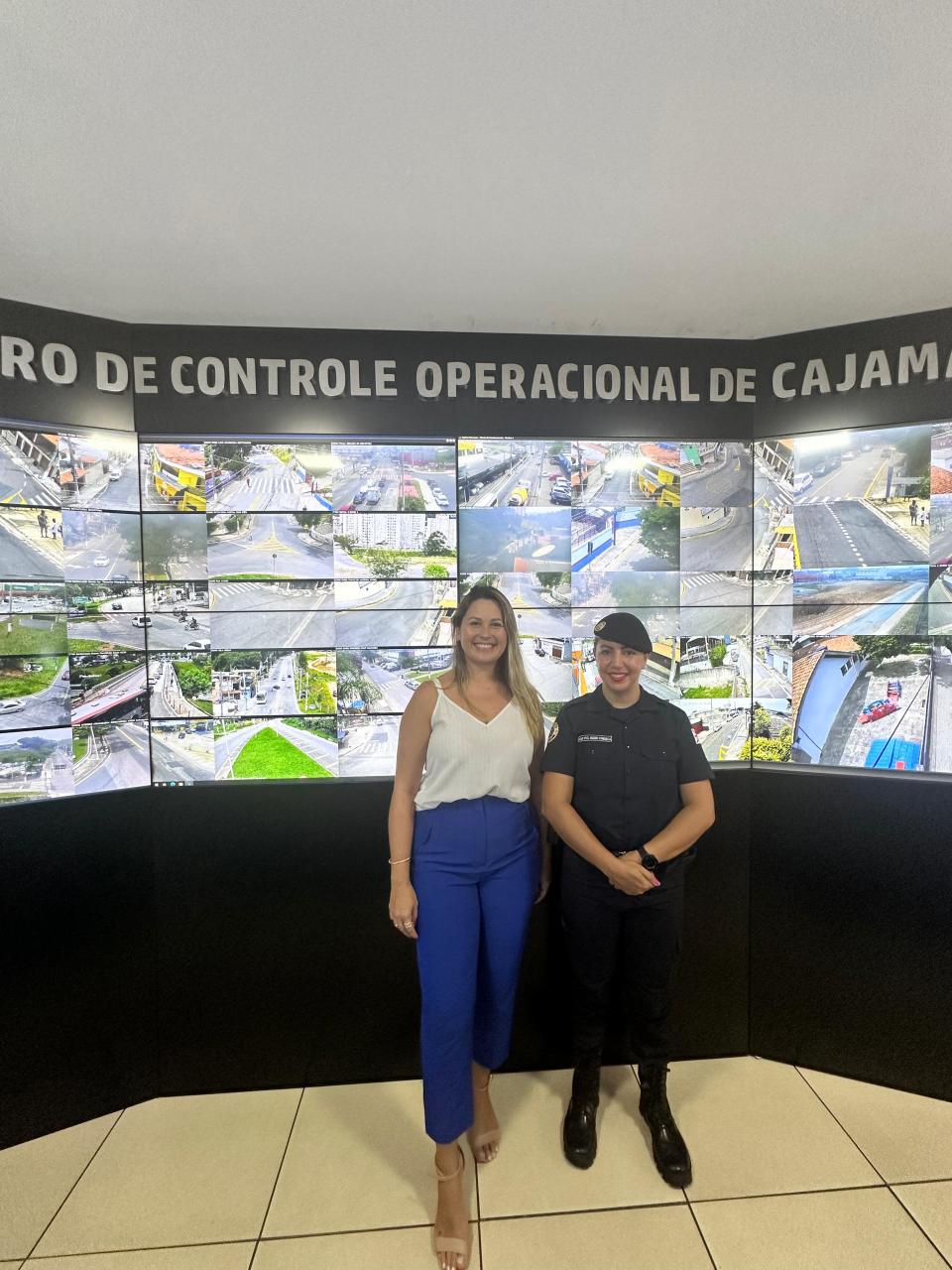 inauguração do novo Centro De Sistema De Segurança Integrada