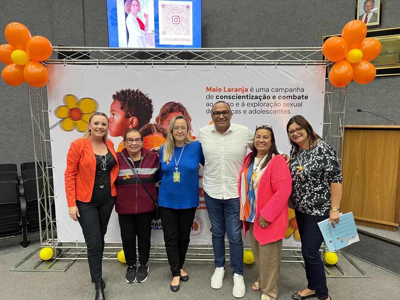 Palestra sobre Maio Laranja e Socioemocional é realizada na Câmara Municipal